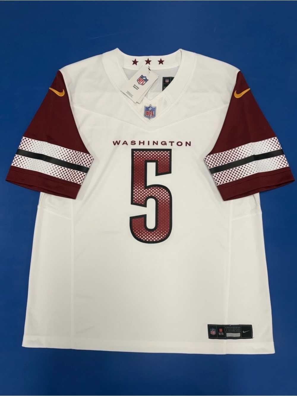 Jayden Daniels Nike Washington Commanders Stitched Jersey NEW w tags Mens Large